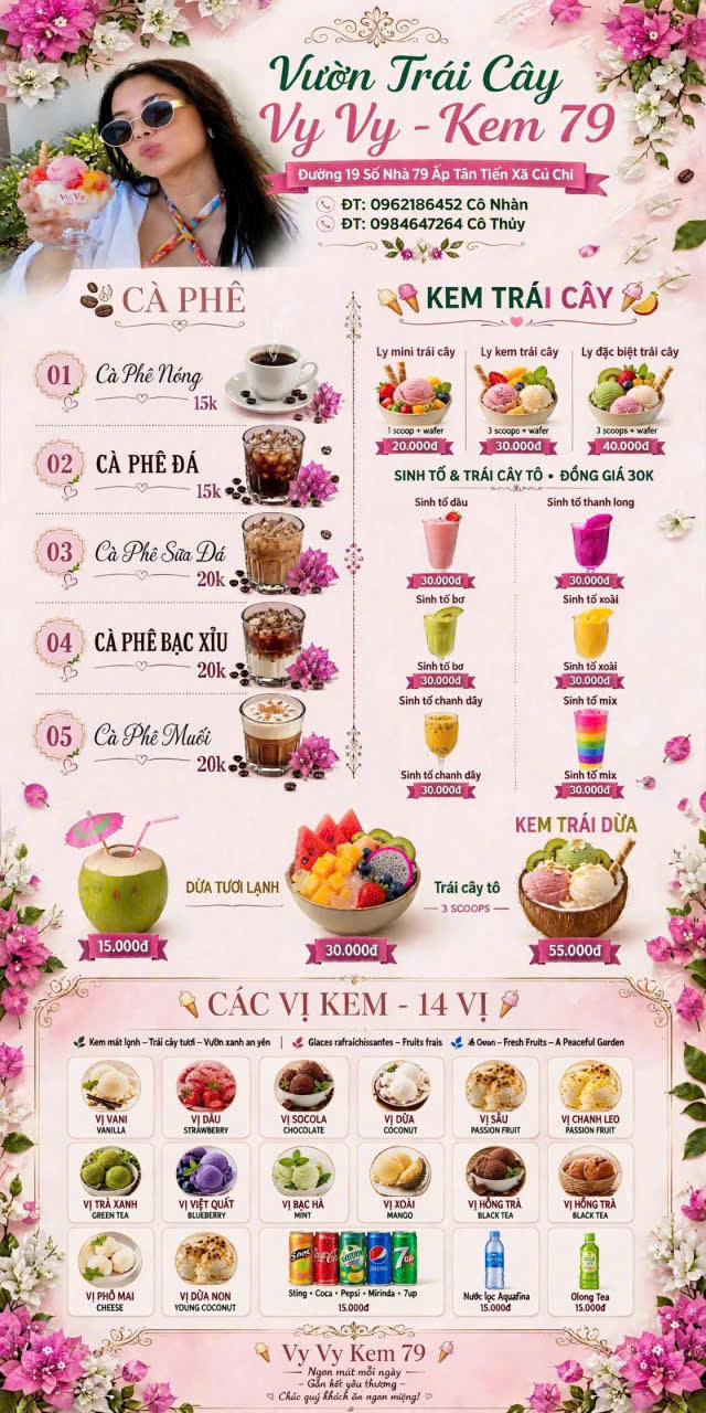 Cà phê & 14 vị kem