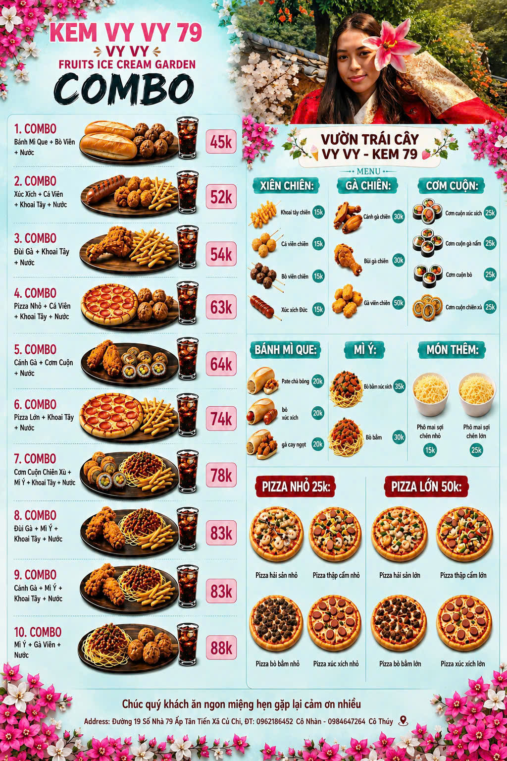 Combo & Đồ ăn vặt