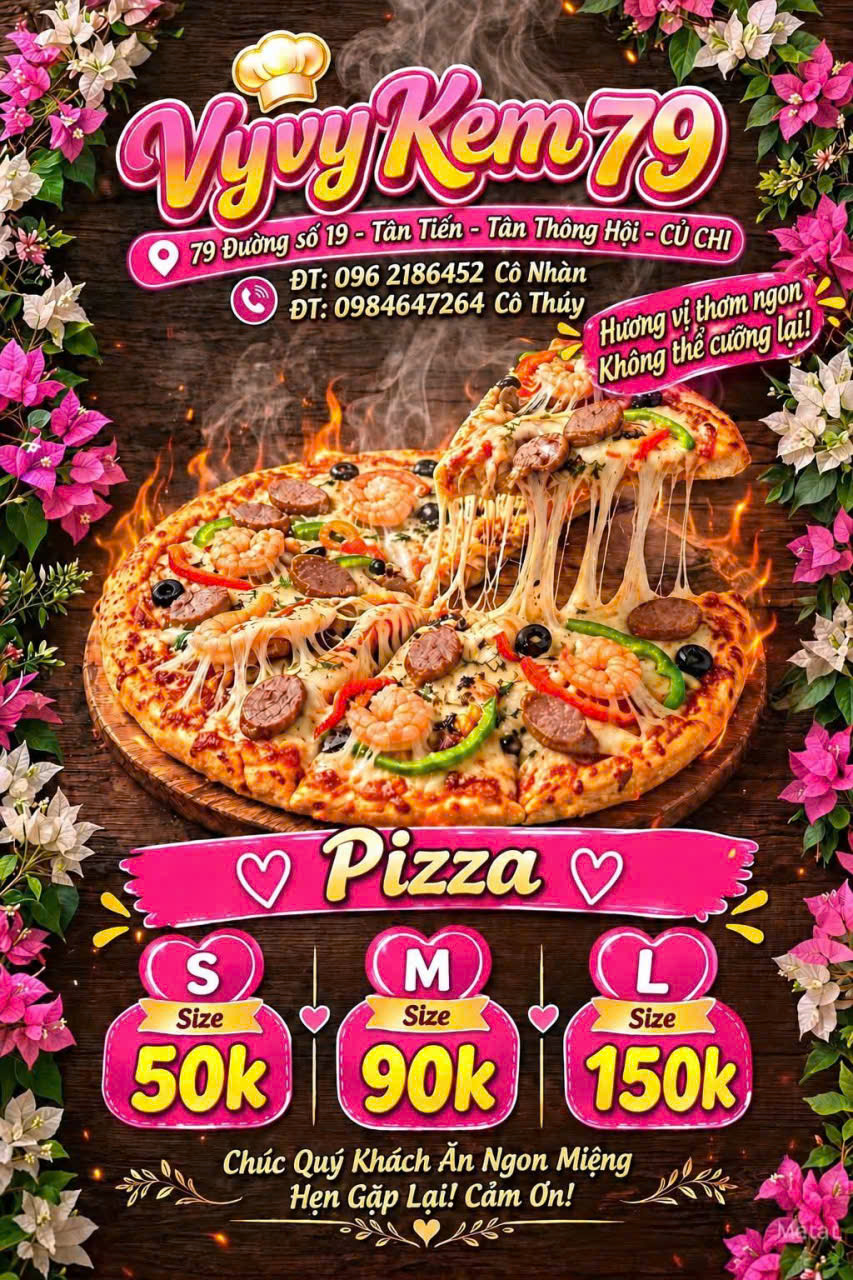 Pizza nóng giòn